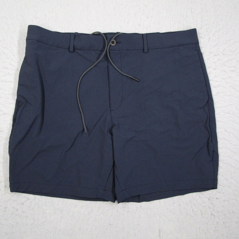 Western Rise Evolution Short 7 Navy Blue Mens 38 Travel Hybrid 4-Way Stretch